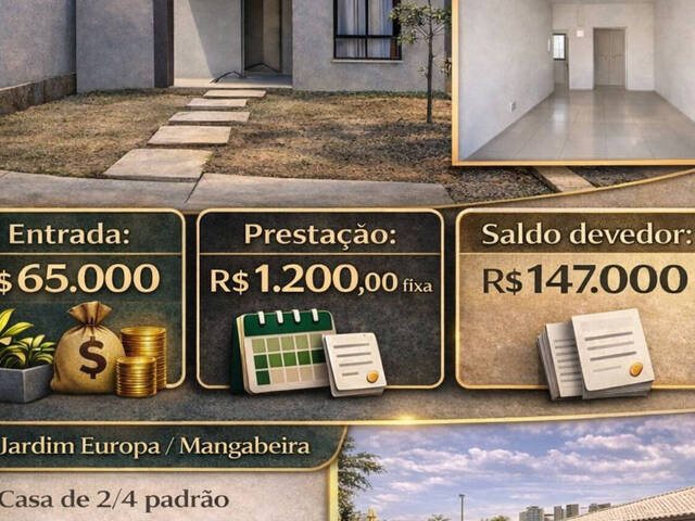 #406 - Casa para Venda em Feira de Santana - BA - 2